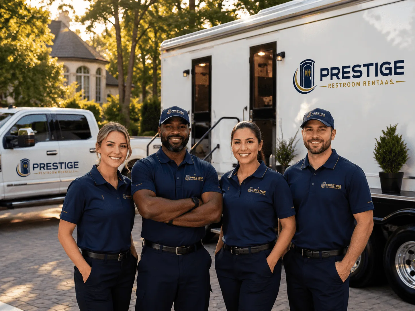 Trusted Luxury Portable Restrooms company in Nellis, WV